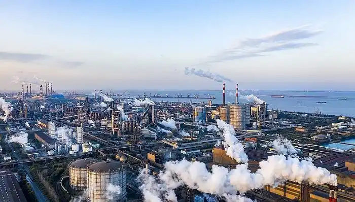 上海宝钢宝山总厂 图片来源:视觉中国