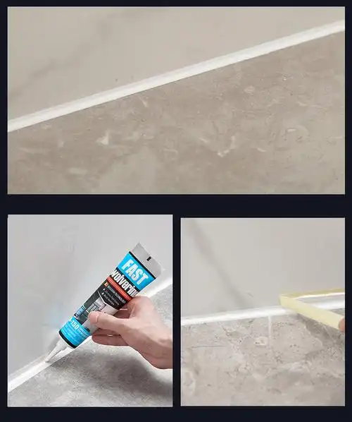 比利时进口玻璃胶防水防霉厨卫台面密封胶马桶封边透明硅胶免钉胶定制