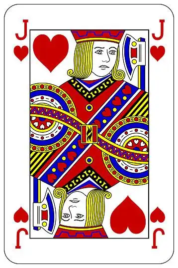 纸牌,纸牌j,红桃_高清图片_全景视觉