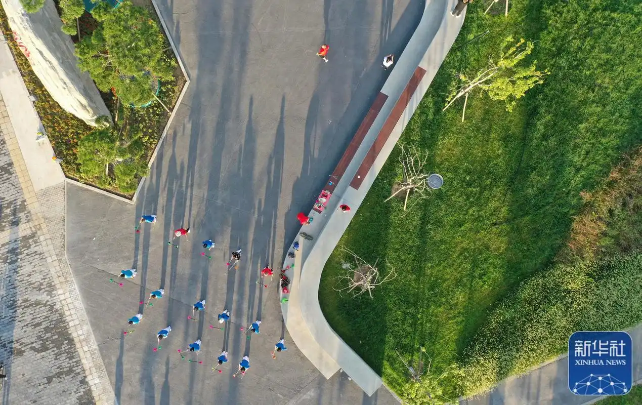 河北白沟:"口袋公园"扮靓城市空间