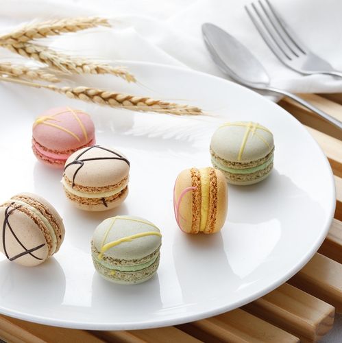 4粒装法式马卡龙甜点可爱西式糕点早餐零食食品传统西式糕点