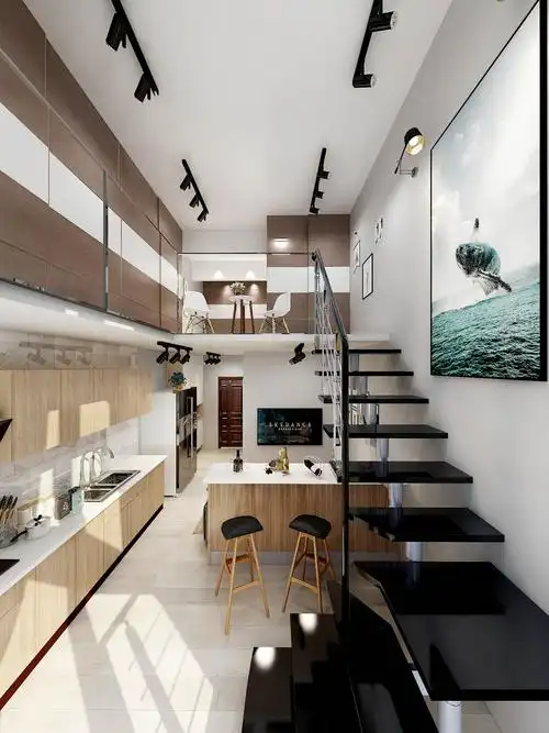 汇星星港湾loft公寓北欧风格装修效果图