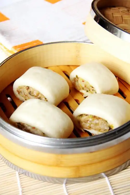 这个糯米包在馒头里,不知道是个什么味儿