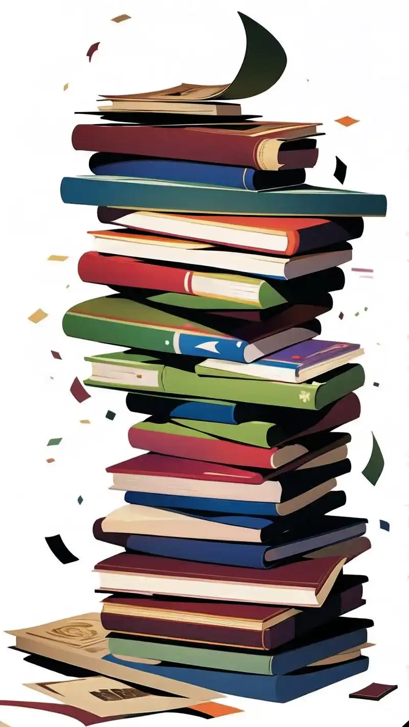 92超有格调的书本背景壁纸96