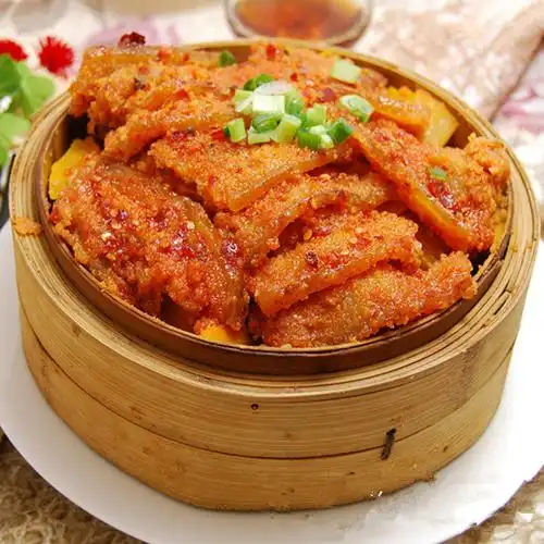 湖北天门蒸菜农家大米米粉仙桃沔阳三蒸原味面粉