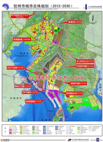 这样看钦州的规划,相信你们都很容易看懂钦州后十年规划的发展意向
