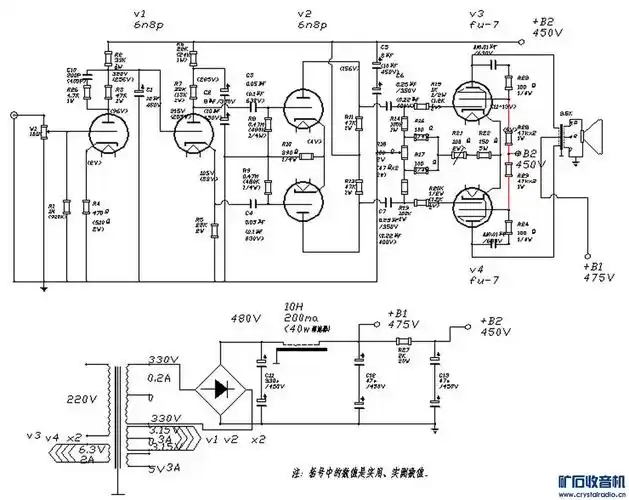 发表最近的作品fu7推挽胆机