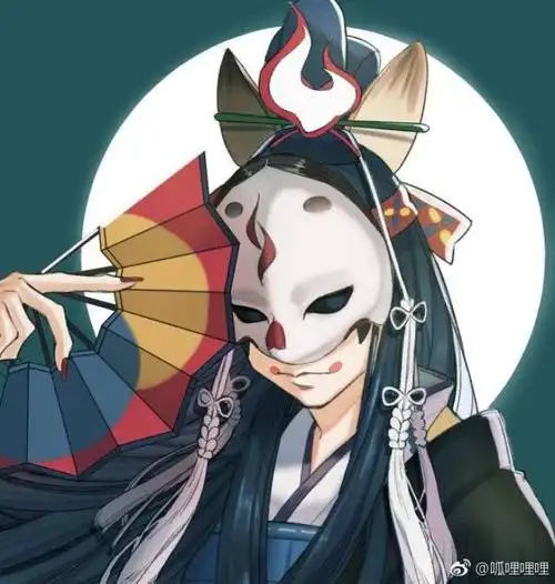 阴阳师玉藻前#图片出自微博以及水印,转侵删.