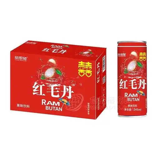常想知 红毛丹果味饮料新品招商厂家直销245ml