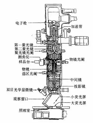 电子显微镜的结构