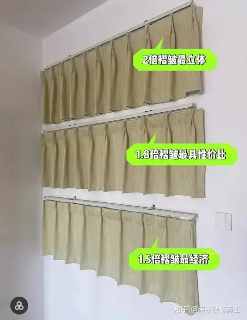 其实窗帘做1.5倍,1.