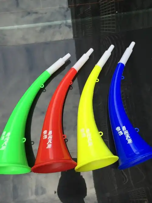 厂家现货 供应世界杯足球加油助威球迷喇叭牛角喇叭塑料玩具批发