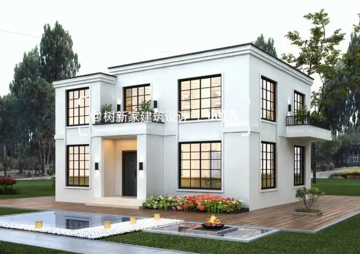 现代风别墅黑白相间高贵典雅让你的家更有格