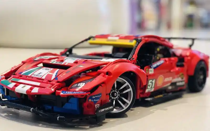 年度精品预告 乐高42125 法拉利488gte_哔哩哔哩_bilibili