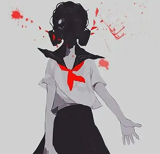 病态疯癫类型的头像?