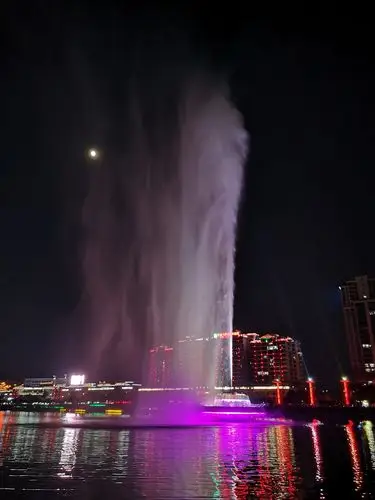 夜游河源,观亚洲之最音乐喷泉