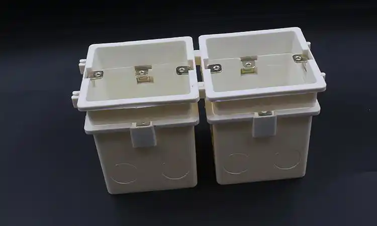 飞客达86型pvc接线盒暗装盒套盒3cm拼装加高圈阻燃插座底盒增高圈4cm