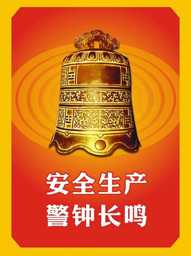 m769安全生产警钟长鸣施工地文明标语宣传墙贴画挂图海报印制2131