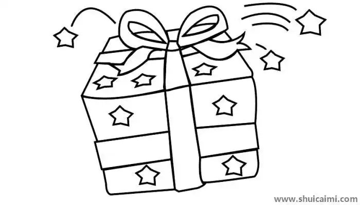 礼物简笔画怎么画礼物简笔画图片大全