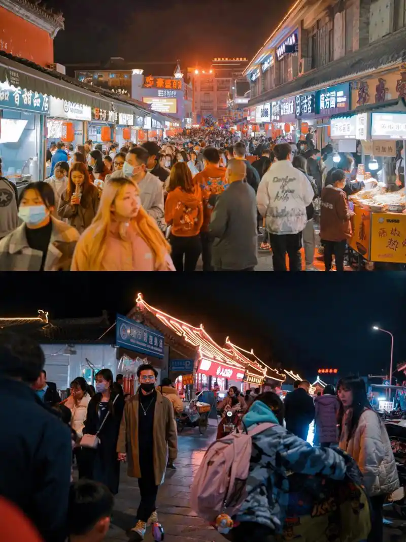 南阳最繁华步行街 | 府衙小吃街 地点92:府衙小吃街 	 从府衙出来
