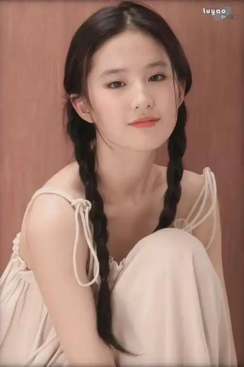 刘亦菲18岁拍的写真,这样貌真是太清纯了! zt