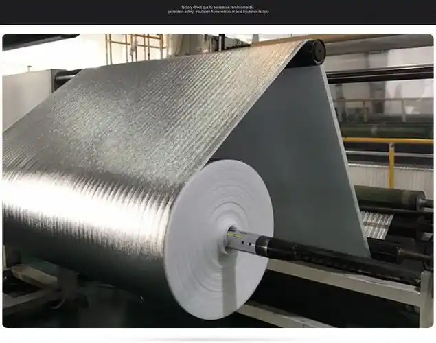 厂家直销编织布复铝膜 隔热手袋保温材料铝箔复合pe编织布现货