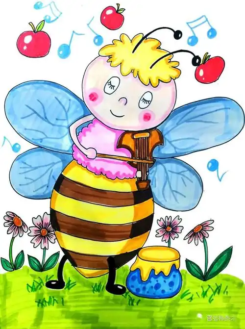 每周一练||勤劳的小蜜蜂(4—7岁)_蜂蜜