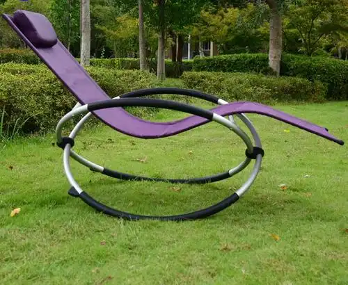 庭院花园休闲摇摆铁躺椅 kd 休闲椅 - buy kd 休闲椅,休闲摇椅,铁躺椅