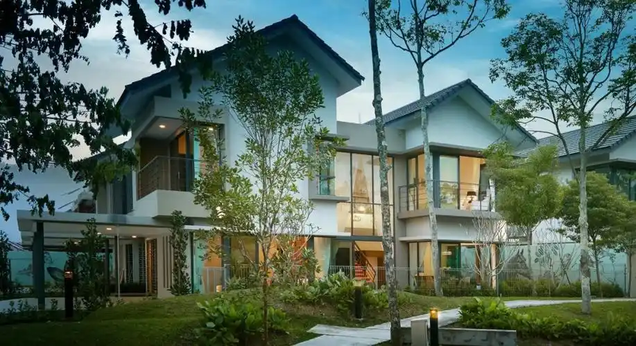 新加坡后花园——丽舍庄园|百优湾bayou 独栋,双拼别墅