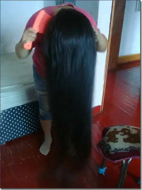 下午剪下姑娘的的1.5米长发(3)