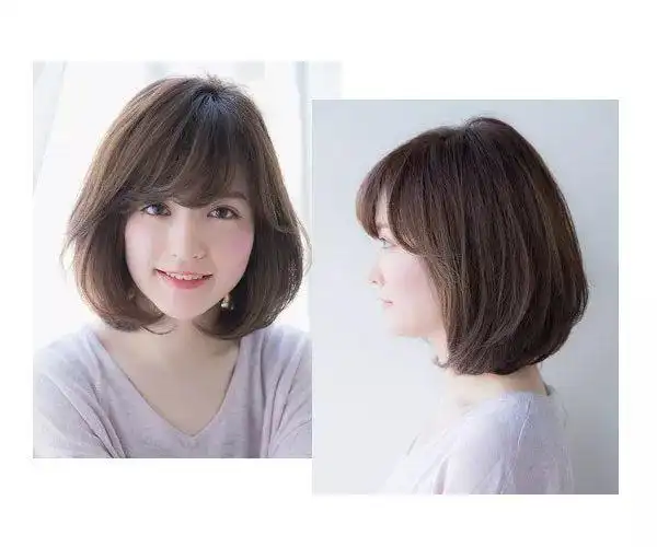 是指发尾往内卷的发型,可以分很多种,有内扣短发,内扣中发,直发内扣