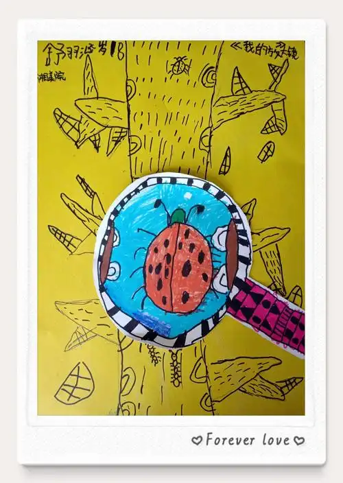 湘美院周六提高班学生作品《我的放大镜》