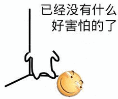 已经没有什么好害怕的了(滑稽)