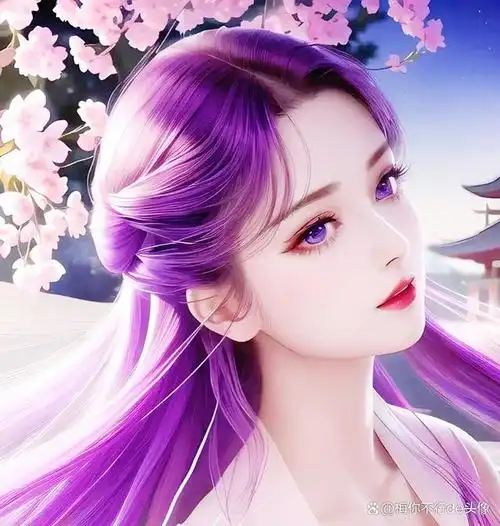 在风水中,五行属火,紫色是吉祥的象征.每天更新好看头像,关