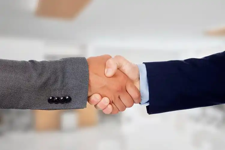 商务人士,成交,握手_高清图片_全景视觉