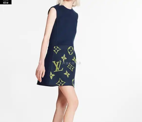 【包邮包税】 lv路易威登 21年春夏 女士 连衣裙 无袖 a 字连衣裙 1