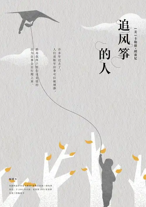 书籍封面设计 | 追风筝的人