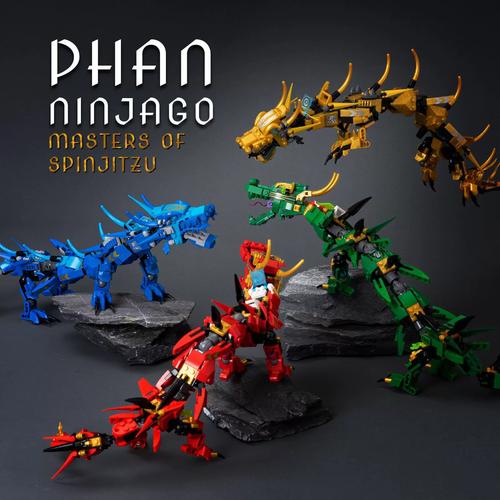 兼容乐高幻影忍者神龙积木2024新款益智拼装玩具送男孩礼物