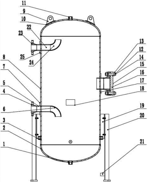 一种立式储气罐制造技术