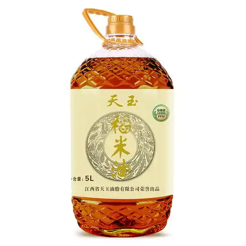 纯稻米油物理精炼米糠油含谷维素食用油5l