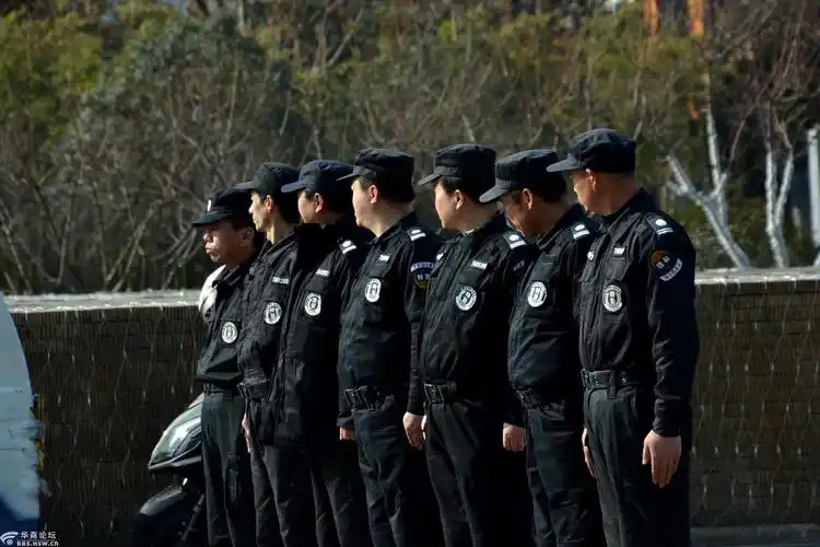 城市治安员的训练课