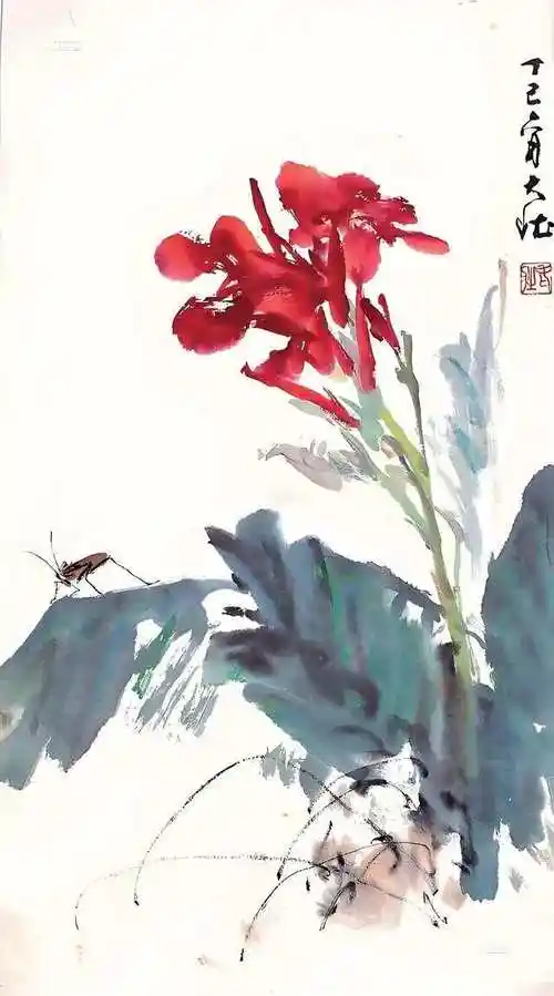 王雪涛,潘天寿等名家画笔下的美人蕉