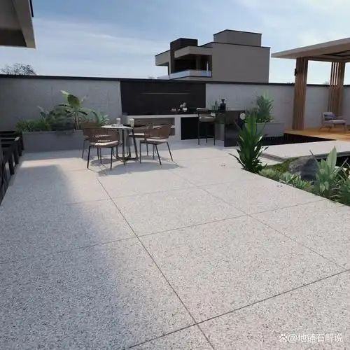 自从做了地铺石庭院,都快被邻居问烦了!