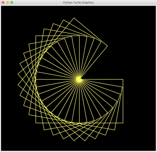 python绘画示例代码(基于turtle) - 开发实例,源码下载 - 好例子网