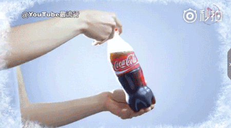 日本新推"零下四度"可口可乐 ,摇一摇就能喝到沙冰
