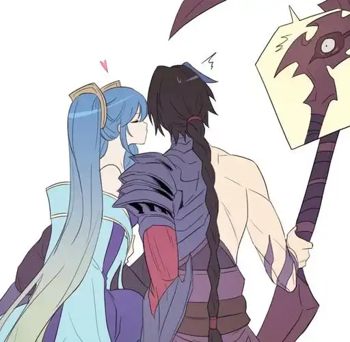 关于凯隐玩家和琴女玩家的爱情故事