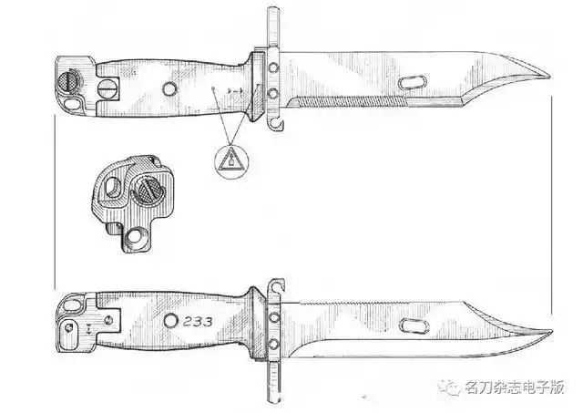 钢铁的苏维埃前苏联ak系刺刀发展史