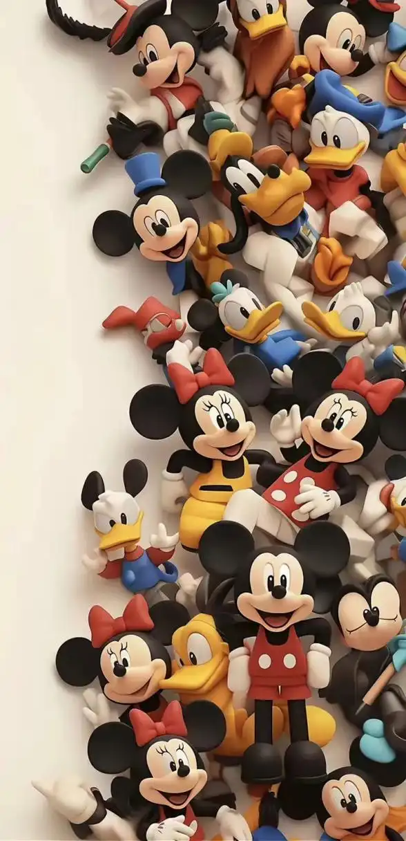 壁纸|米奇 米老鼠和他的朋友们集体亮相,带来一片欢声笑语,心情瞬间