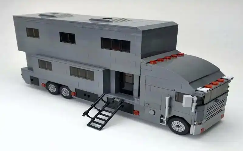 乐高豪华变形房车moc_哔哩哔哩_bilibili