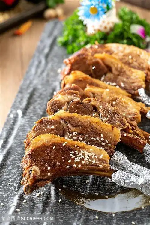 手抓羊排图片